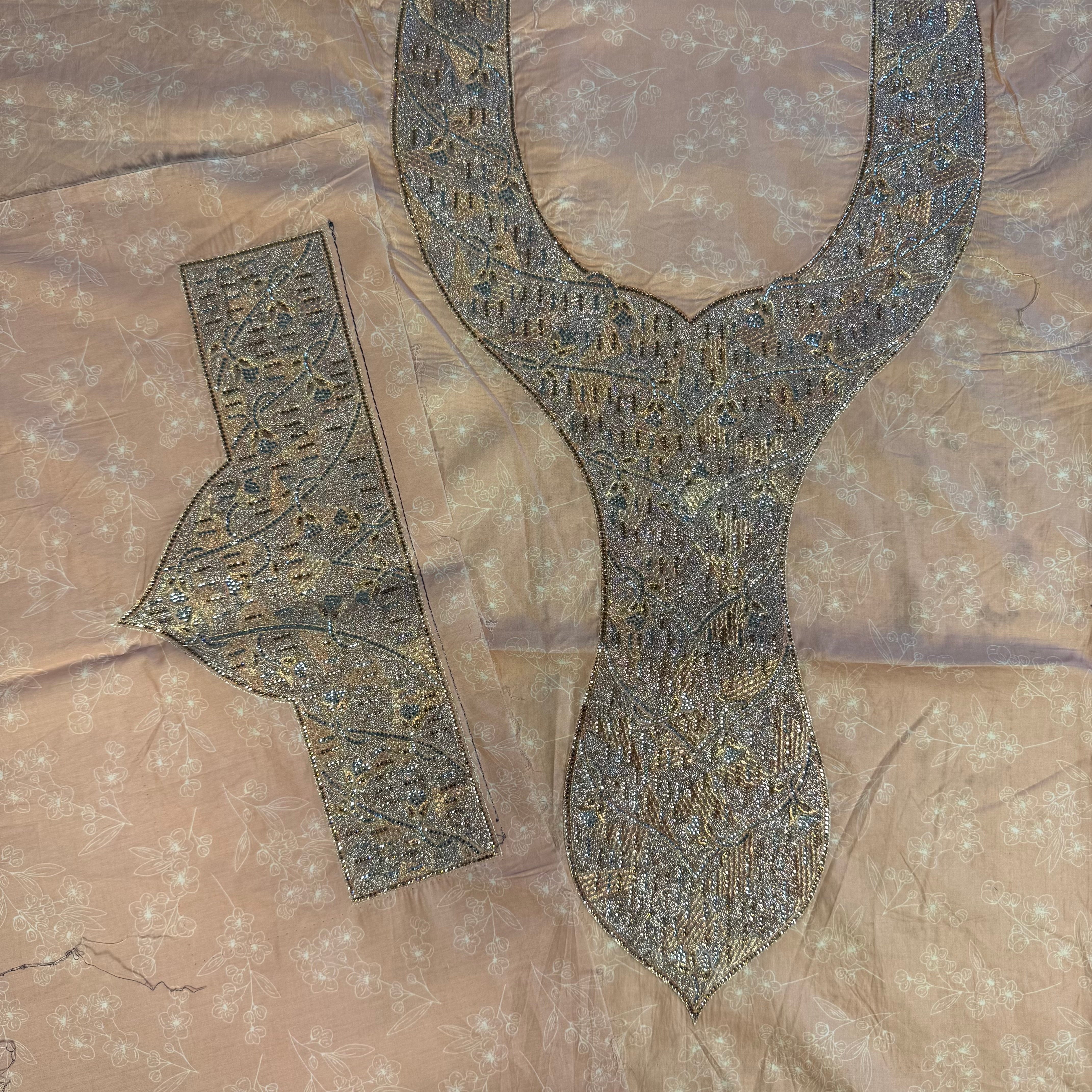Laser-cut المخور with crystal embellishments