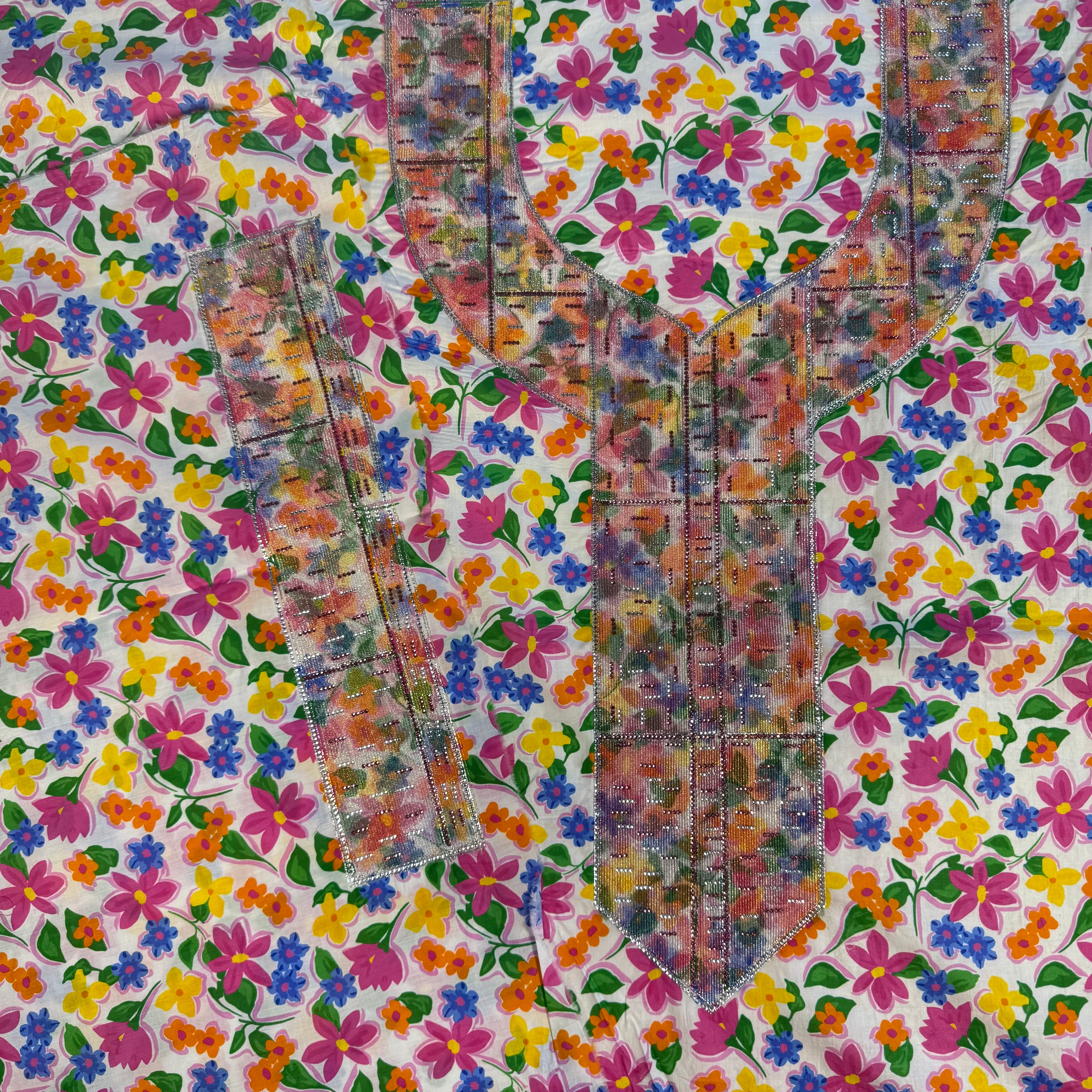 Laser-cut مخور with printed beaded design
