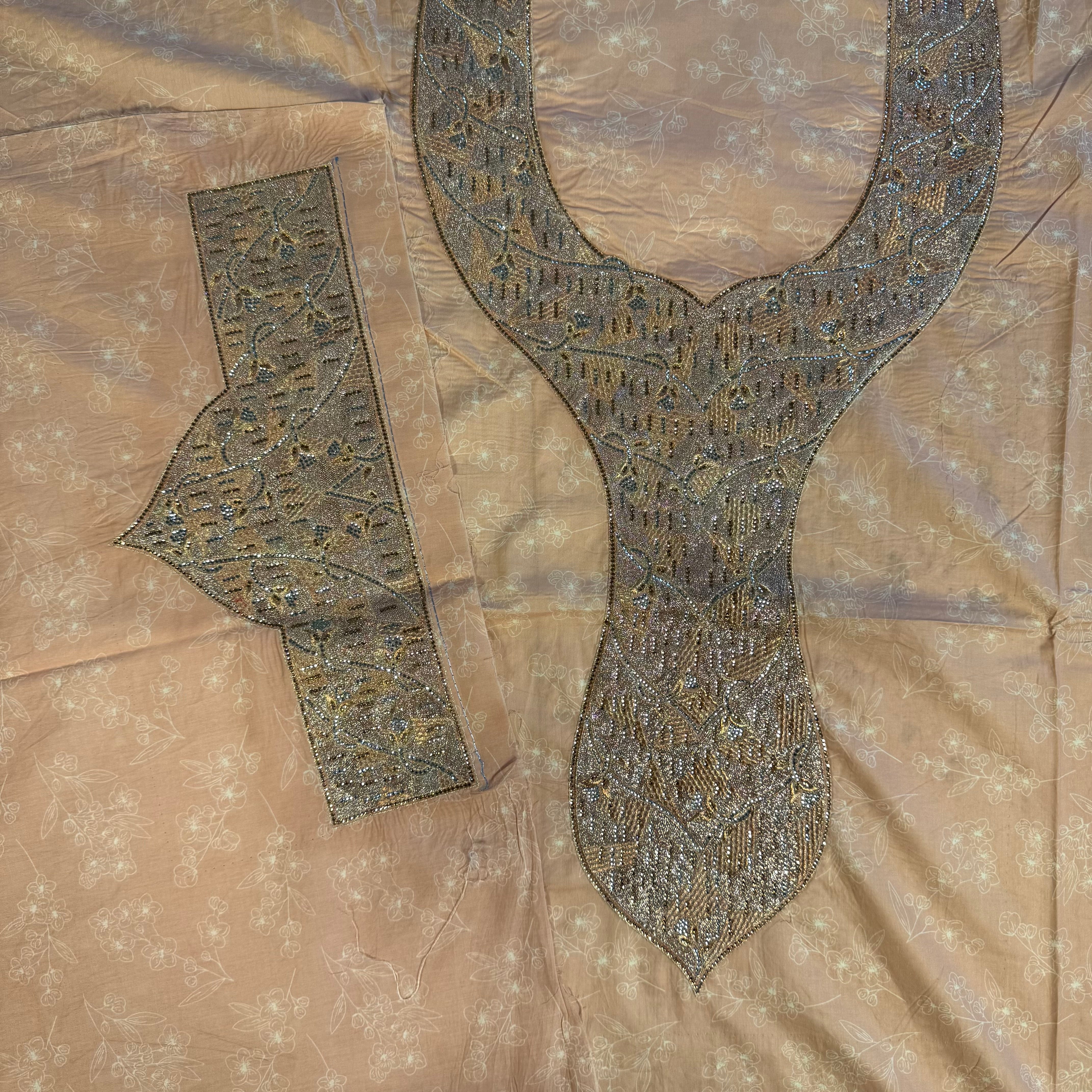 Laser-cut مخور with embossed stones